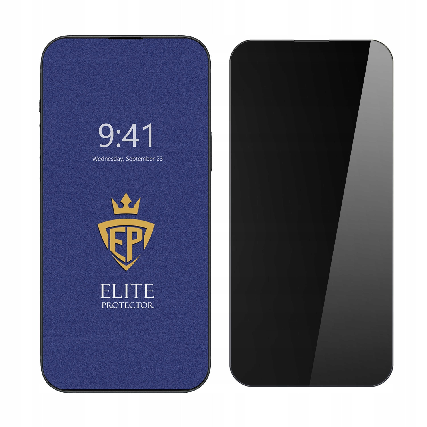 2v1 Fólie 5D Privacy Anti-spy Pro Apple Iphone 15 Plus Matná Žádné Otisky