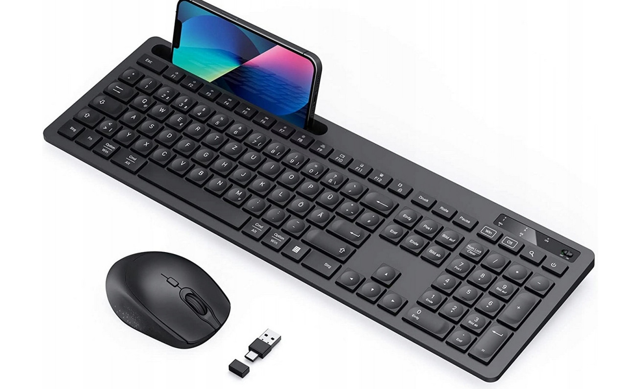 Bezdrátová klávesnice Myš SK60B Qwertz