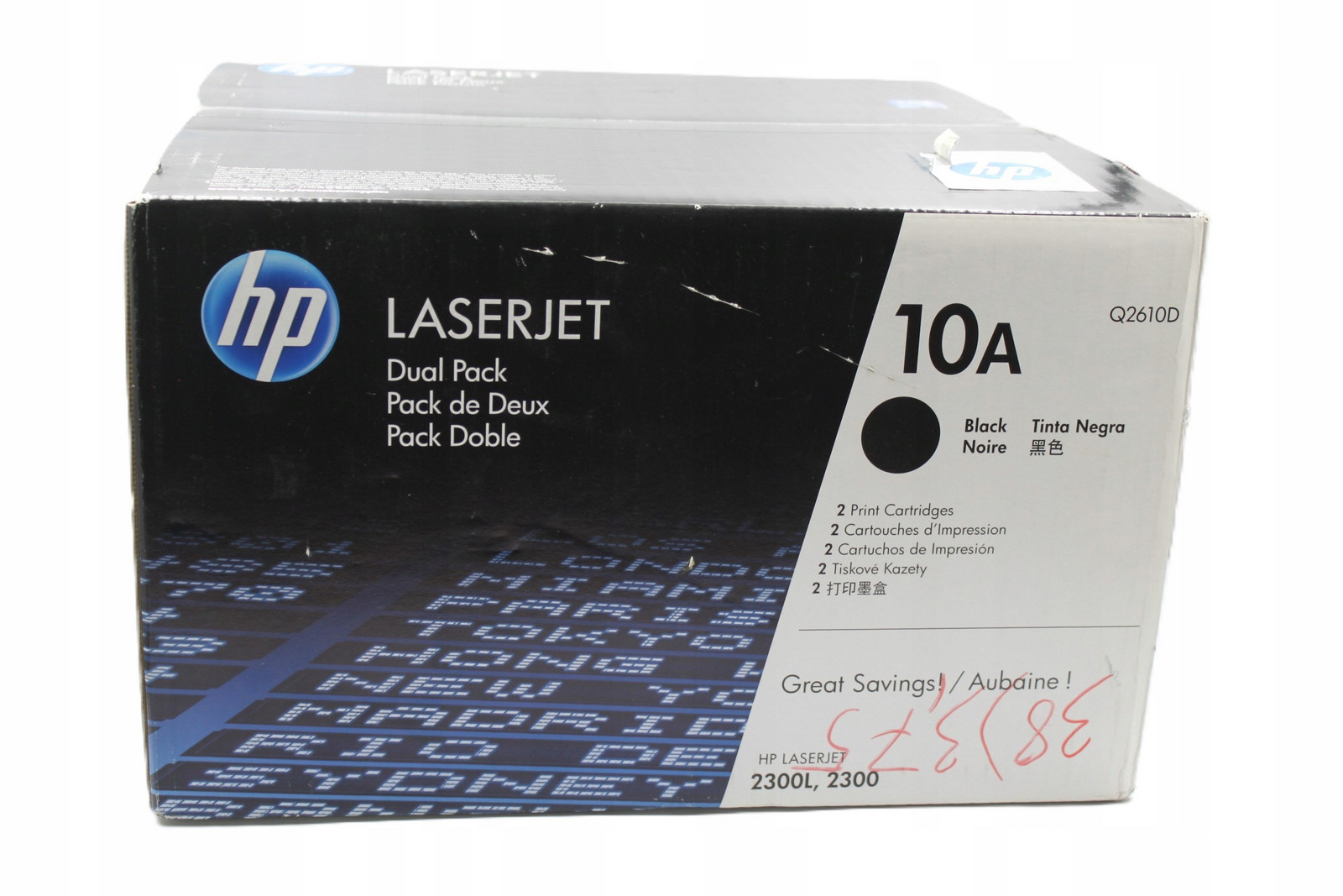 Hp 110A Q2610A Q2610D black toner 2pack originál