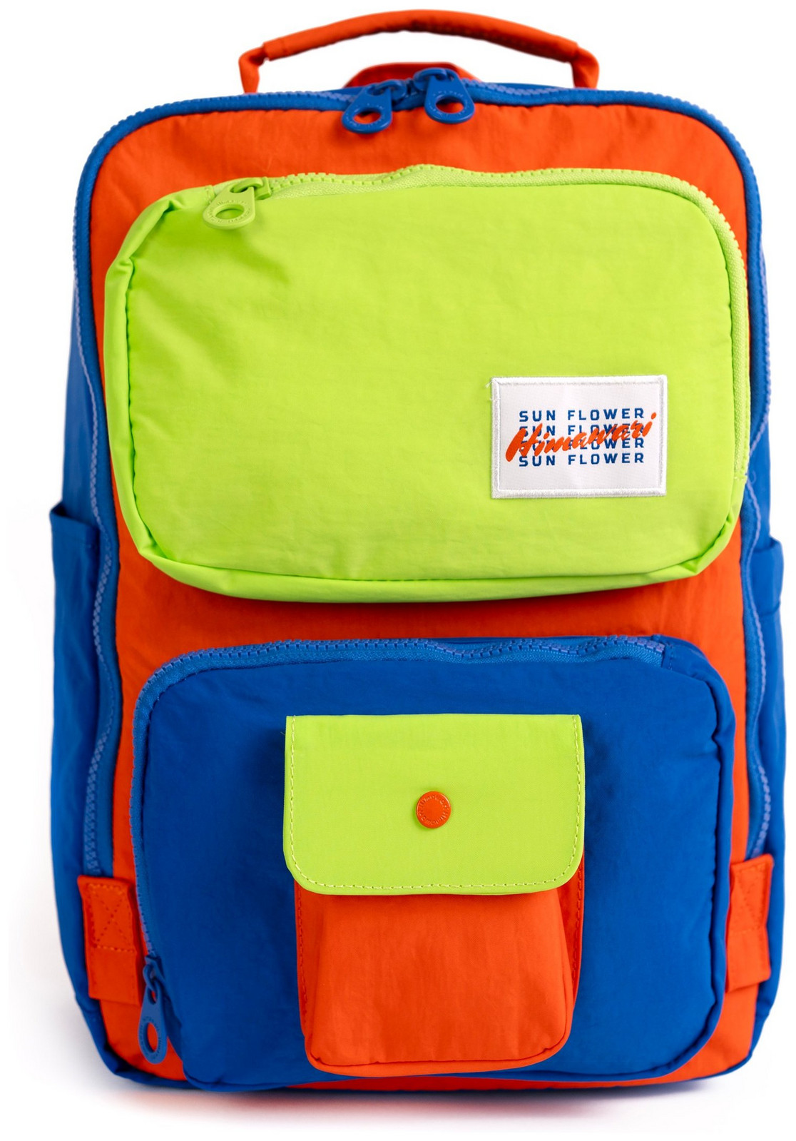 Batoh Himawari č. 44 Retro S modrý, limetka tr23197