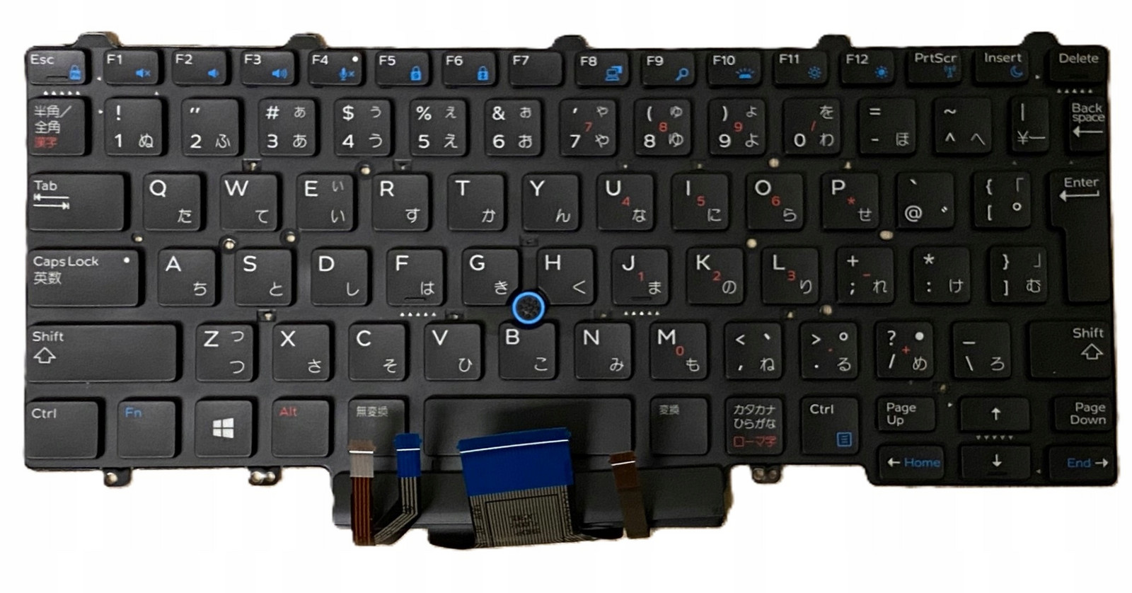 Klávesnice pro notebook Dell Latitude E7470 E7450 E5450 E5470 japonská 033HPJ