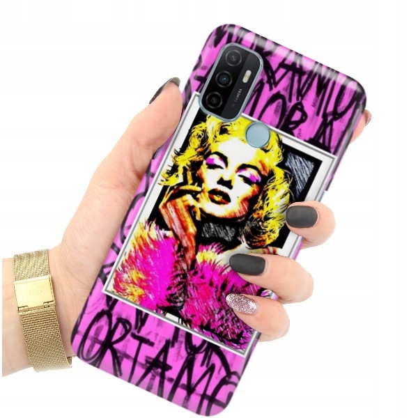 Pouzdro Pro Oppo A53s Marilyn Monroe Herečka Mix Vzory