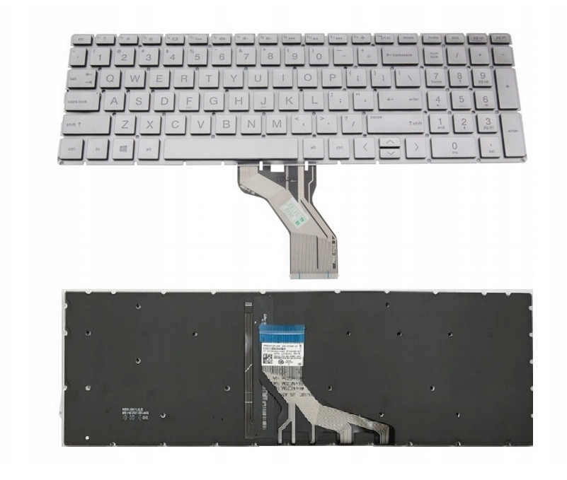 Klávesnice Pro Hp 15-DA 15-DB 15-DW 17-CA 250 255 G7 15S-DU Led TPN-C139