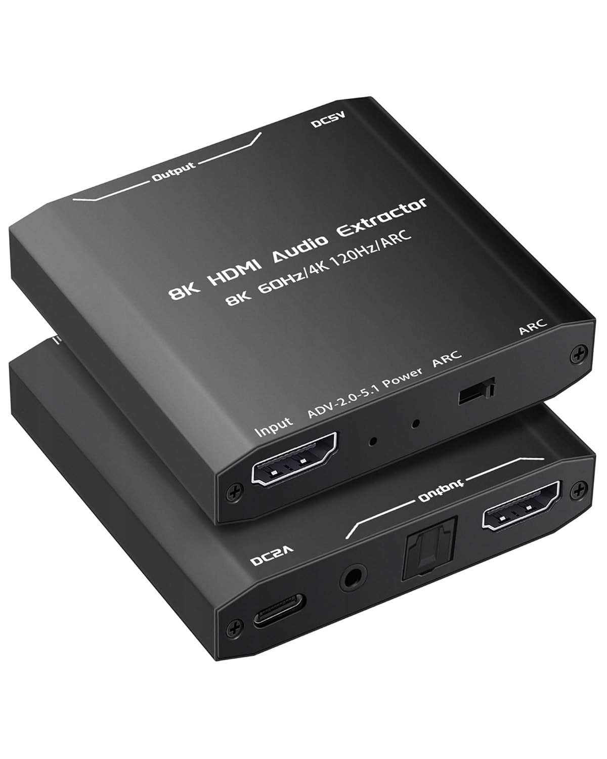 Avedio Links Hdmi Audio Extractor, Hdmi Splitter Audio Extractor 4K 120Hz