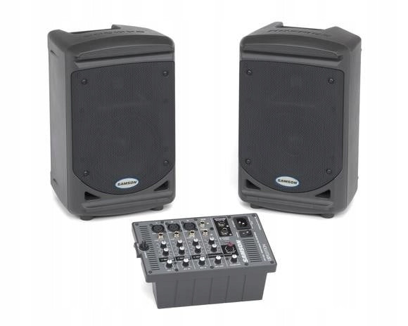 Samson Expedition XP150 aktivní přenosné ozvučovací reproboxy s mixéry