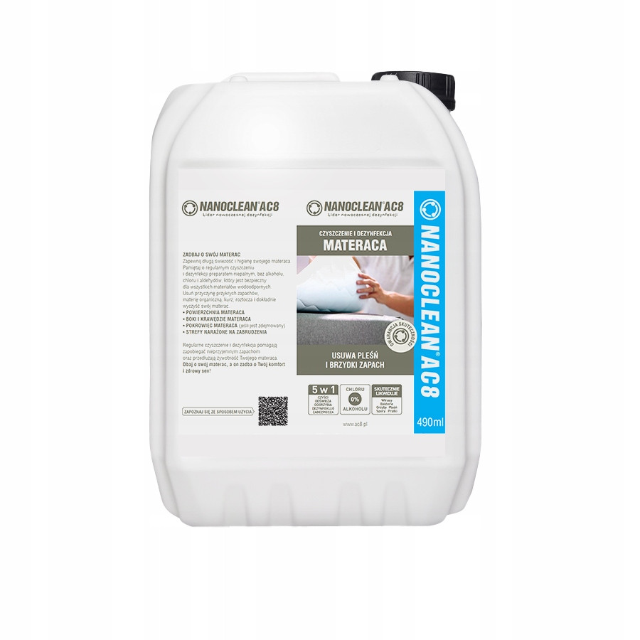NanoClean čisticí a dezinfekční přípravek na matrace 5 l
