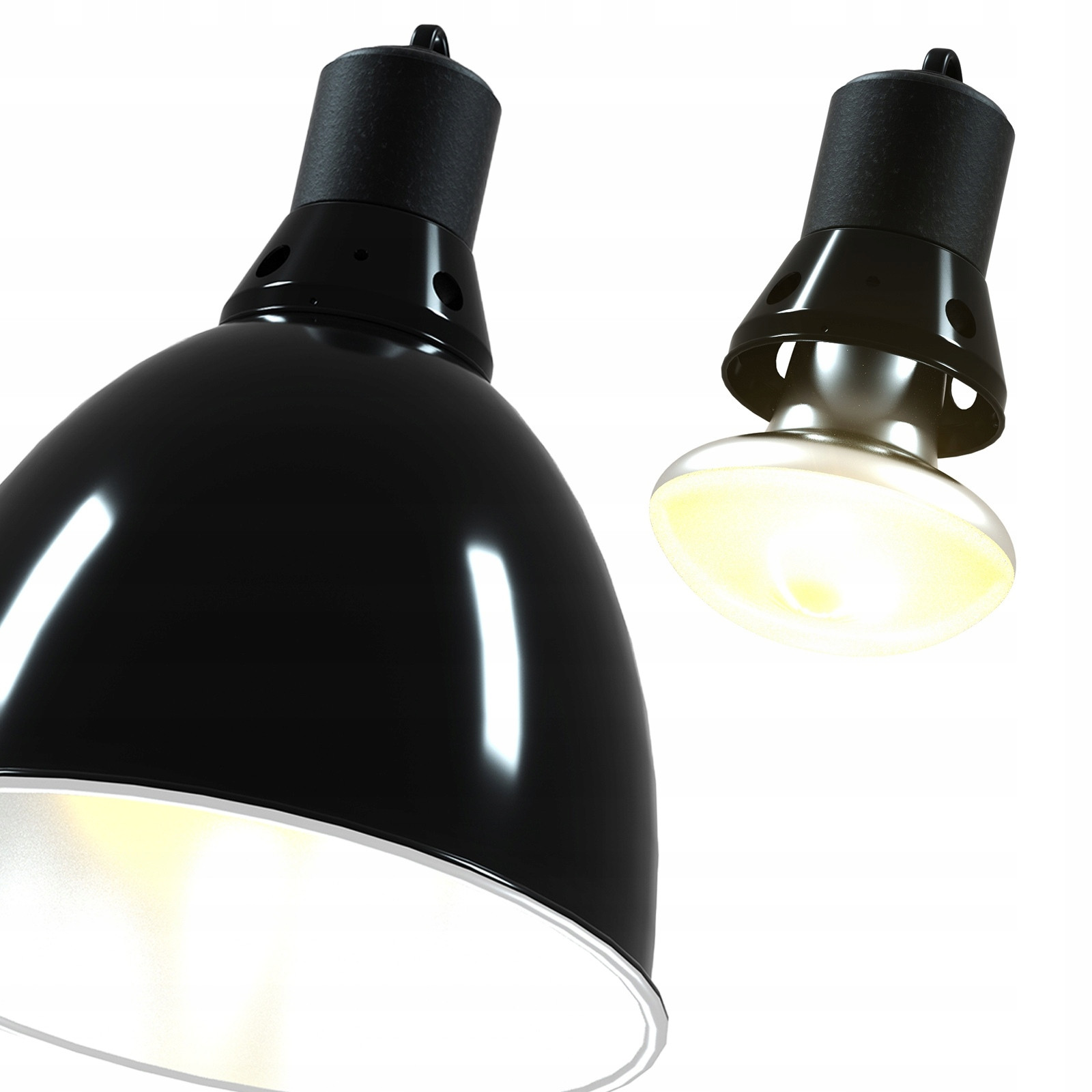 Lampa Do Terária Terarijní Dvojité Stínidlo A Objímka Žárovka