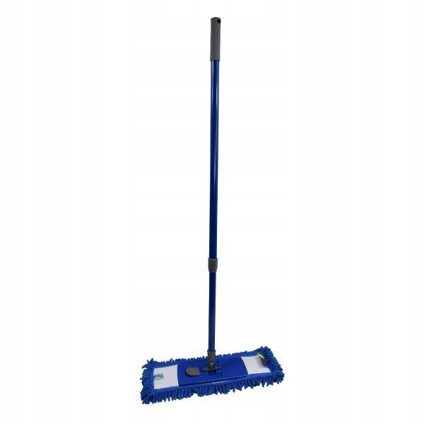 šenilový mop lux modrý