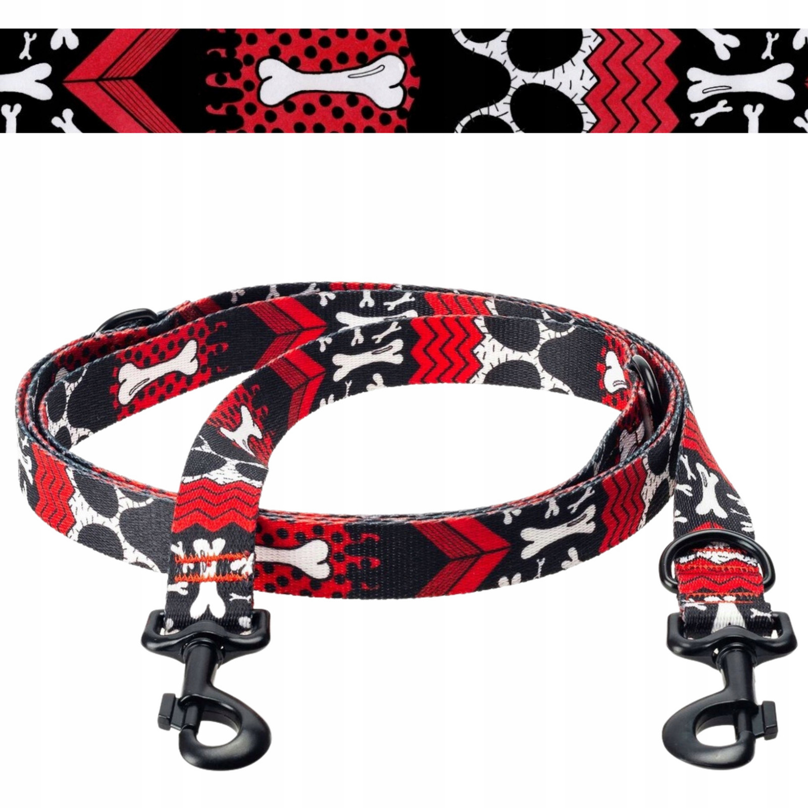 Městské Vodítko pro psa přepínací Kolem Pasu nebo přes rameno 300 cm Ukory