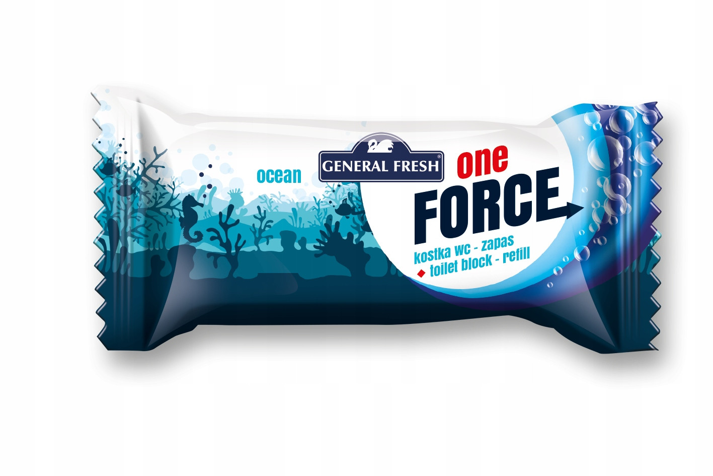 kostka na wc zásoba One Force 30ks mořská