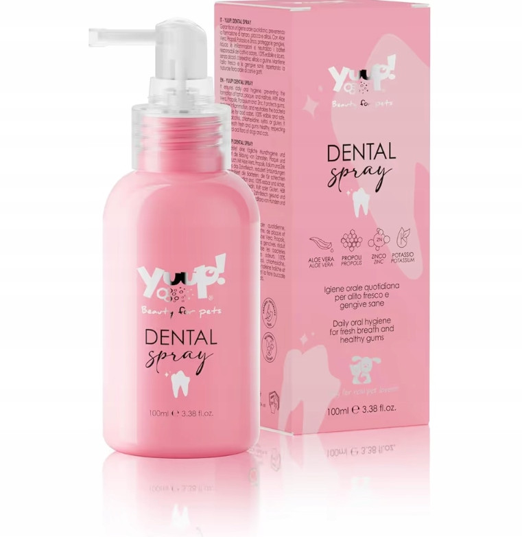 Yuup! Dental Spray zubní pasta ve spreji pro psa a kočku