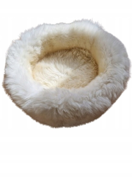 pelíšek pro psa Přírodní ovčí kůže Potah z ovčí kůže pro psa