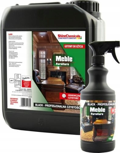 Shine Home Nábytek 5L Prostředek Na Čištění A Údržbu Nábytku Antistatický