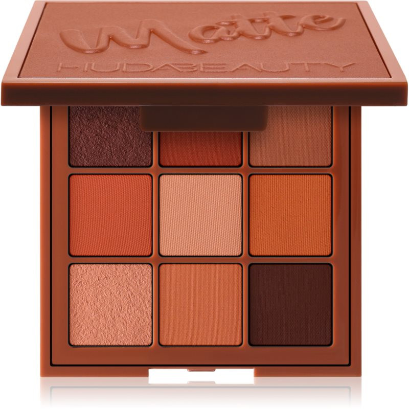 HUDA BEAUTY - Matte Obsessions Warm - Paletka očních stínů
