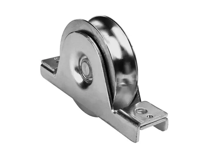 KU1U80R8 - pojezdové kolo s jedním ložiskem pro omega profil 16 mm