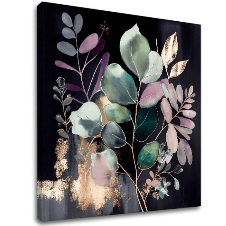 Moderní obrazy na plátně - Jungle's Emerald Symphony 100x100 cm