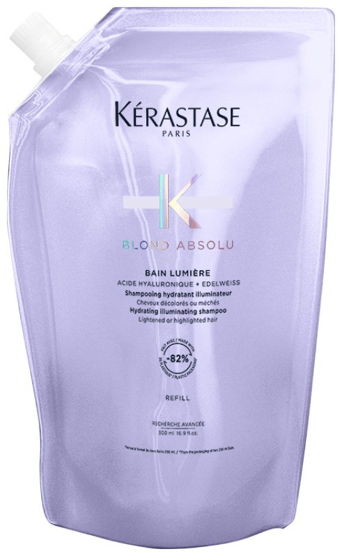 Kérastase Náhradní náplň do hydratačního a rozjasňujícího šamponu pro zesvětlené a melírované vlasy Blond Absolu Bain Lumiére (Hydrating Illuminating