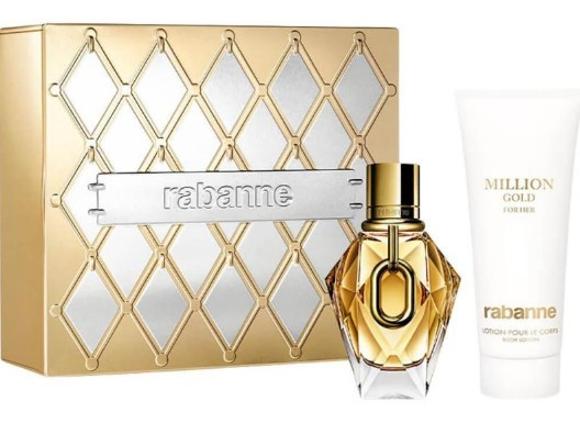 Rabanne Million Gold For Her - EDP 50 ml + tělové mléko 100 ml