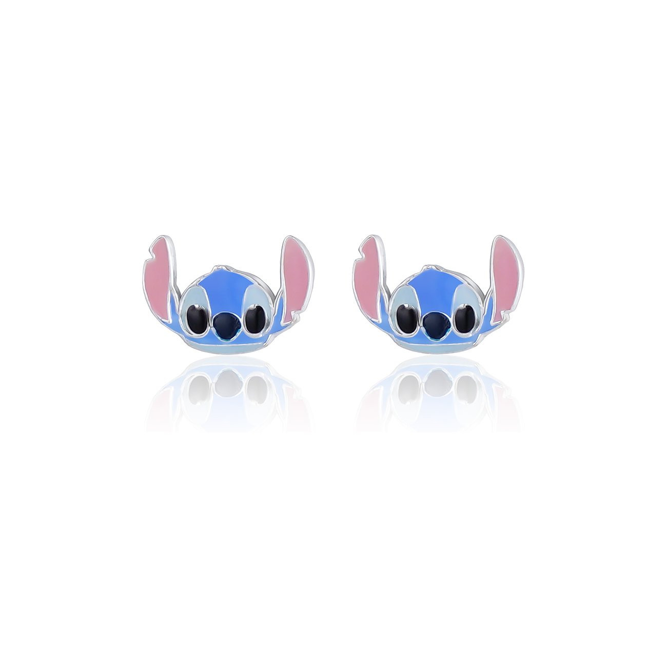 Disney Slušivé stříbrné náušnice Stitch Mini ES00101SL.CS