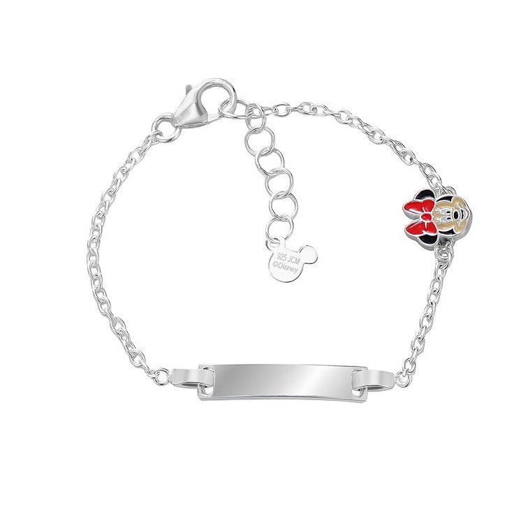 Disney Něžný stříbrný náramek Minnie Mouse BS00096SL-47.CS