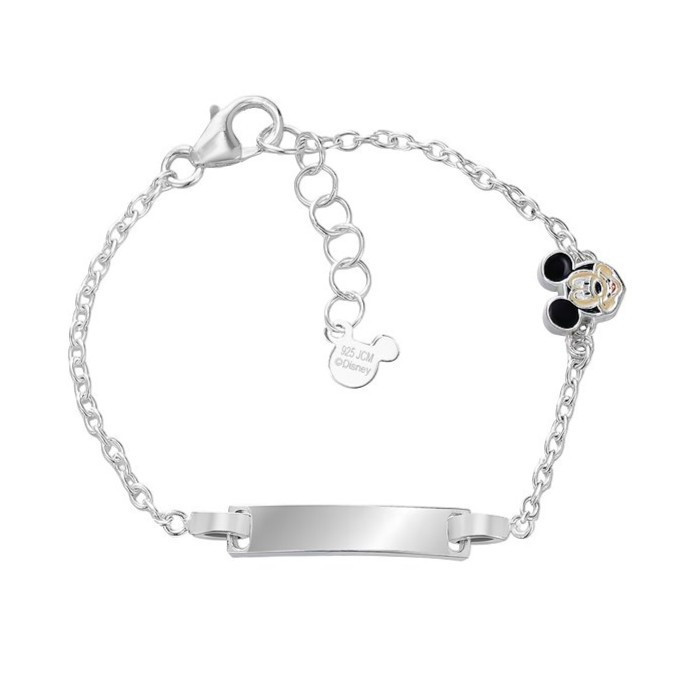 Disney Něžný stříbrný náramek Mickey Mouse BS00097SL-47.CS