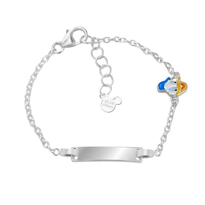 Disney Něžný stříbrný náramek Donald Duck BS00098SL-47.CS