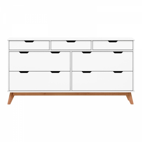 Komoda 4+3 zásuvky bílá 126287B Idea