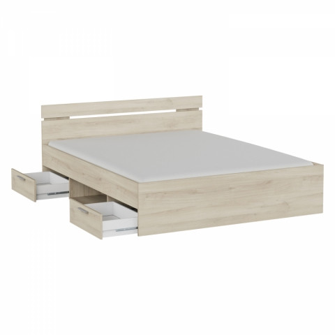 Multifunkční postel 160x200 MICHIGAN dub 471729 Idea