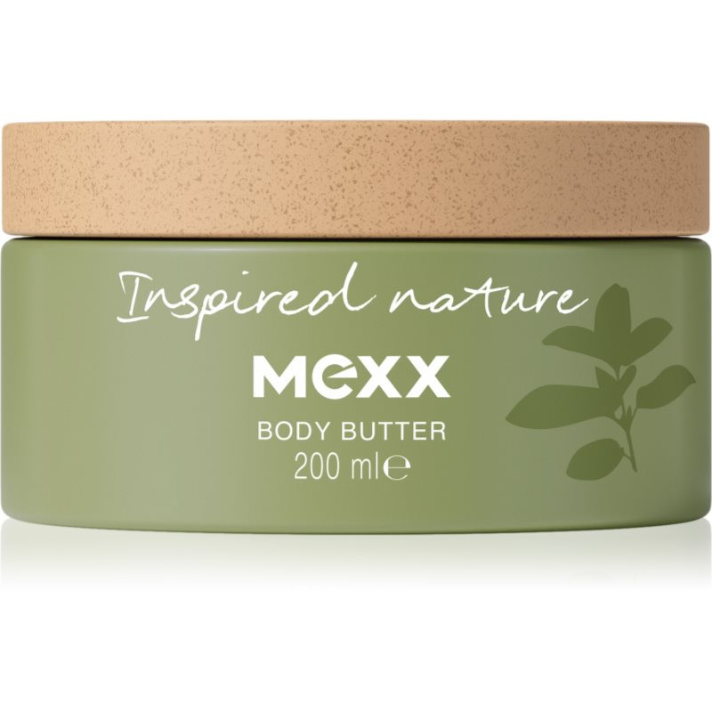 Mexx Inspired Nature tělové máslo s parfemací 200 ml
