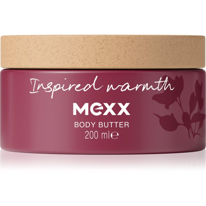 Mexx Inspired Warmth tělové máslo s parfemací 200 ml