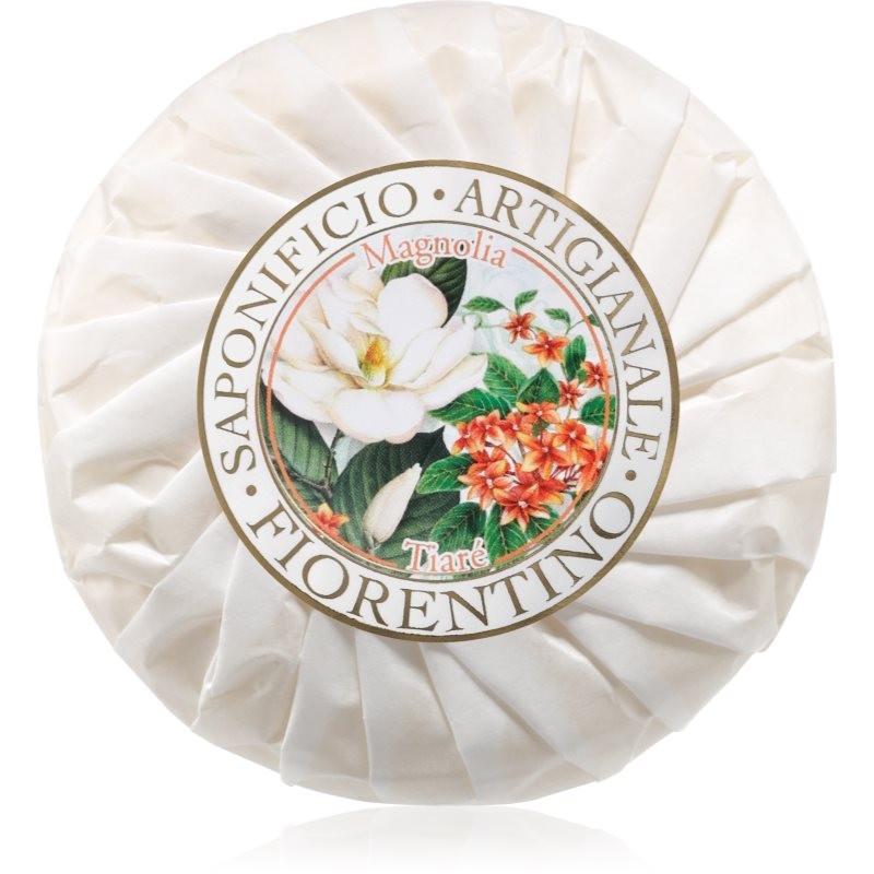 Saponificio Artigianale Fiorentino Magnolia and Tiaré přírodní tuhé mýdlo 100 g
