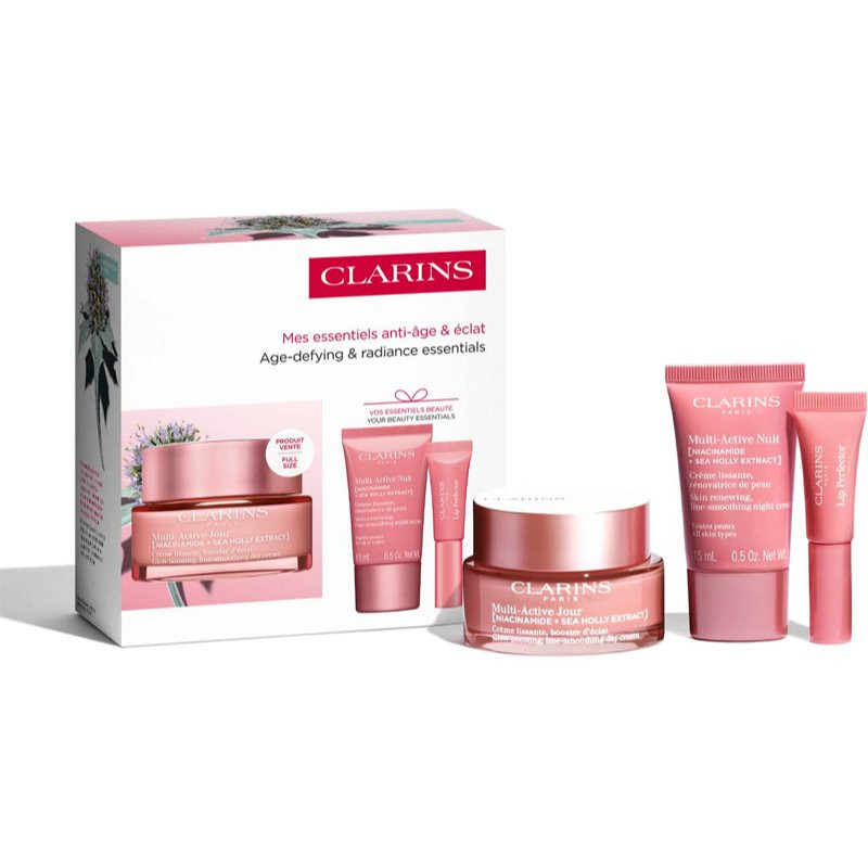 Clarins Multi-Active Collection dárková sada pro rozjasnění pleti