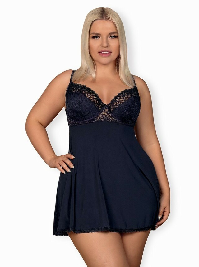 Jemná košilka Drimera babydoll XXL - Obsessive