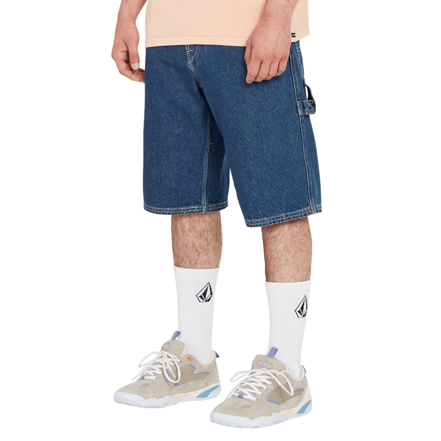 Volcom Labored Denim Utility Short