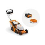 STIHL RMA 448.3 PV – AKU sekačka s pojezdem 1,45 kW, záběr 46 cm, koš 52 l + akumulátor AP 300 S + nabíječka AL 301
