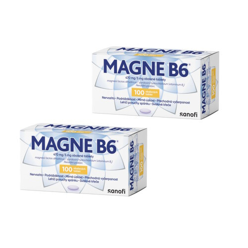MAGNE B6 470MG/5MG obalené tablety 100 - balení 2 ks