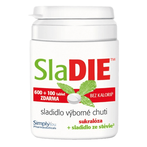 SlaDIE sladidlo 600+100 tablet ZDARMA