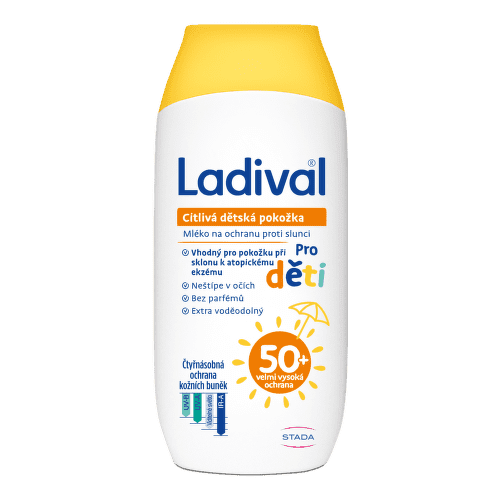 Ladival dětská citlivá pokožka mléko OF50+ 200ml