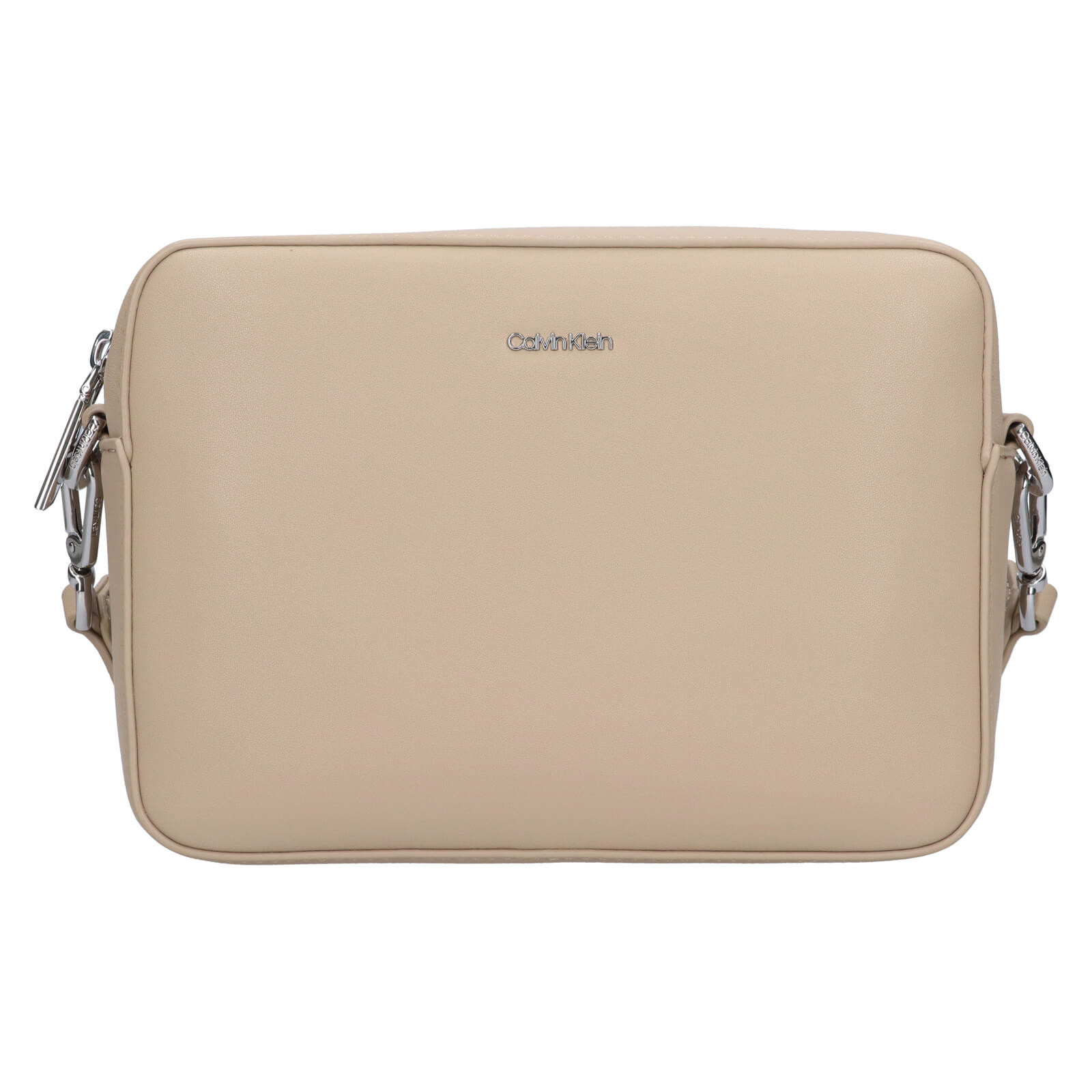 Dámská crossbody kabelka Calvin Klein Salla - tmavě béžová
