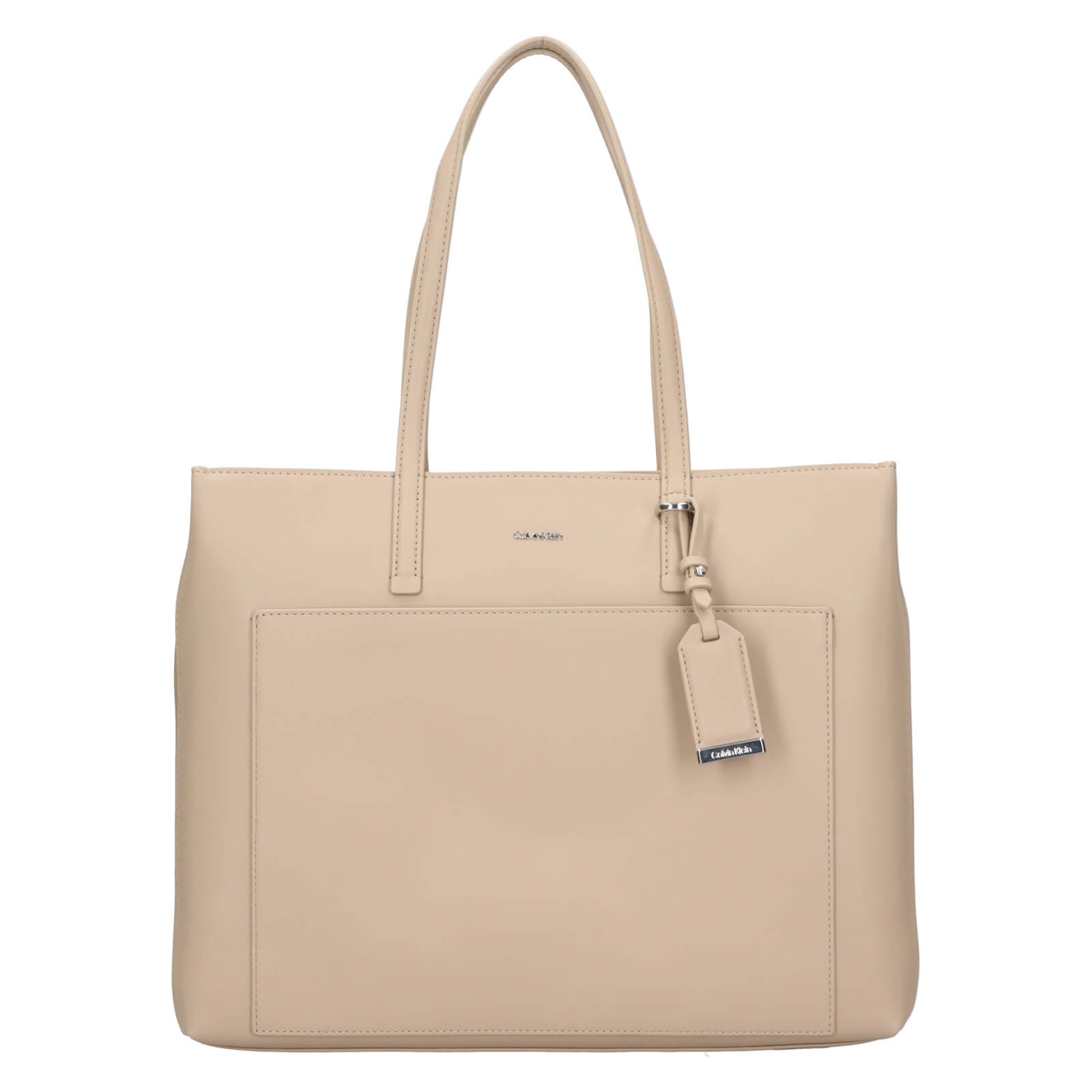 Dámská kabelka Calvin Klein Pippa - tmavě béžová