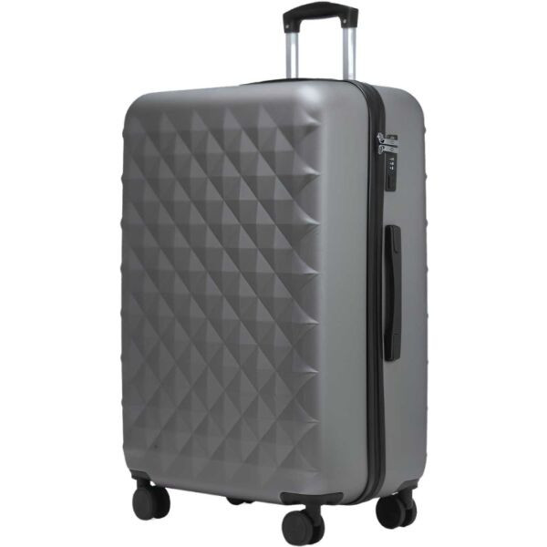 ROWEX CRYSTAL XL Sada cestovních kufrů, tmavě šedá, velikost