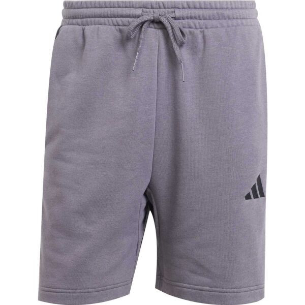 adidas ESSENTIALS 3-STRIPES SHORTS Pánské kraťasy, tmavě šedá, velikost