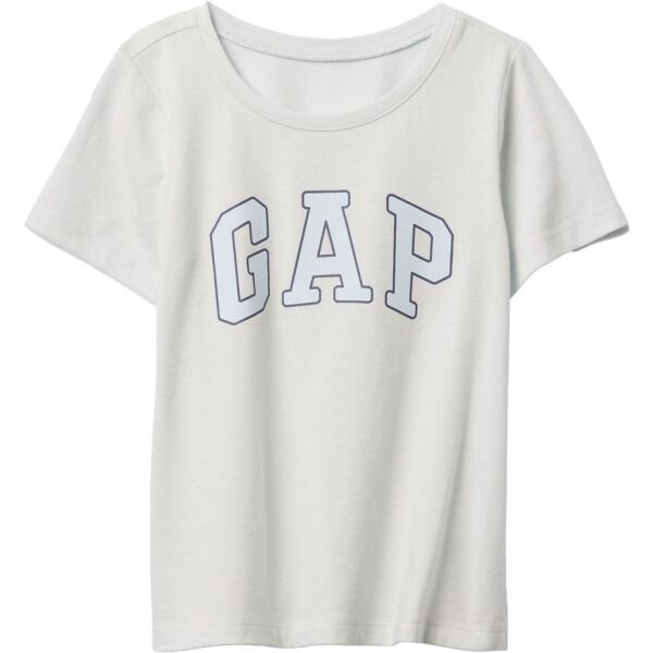 GAP V-LOGO Dívčí tričko, bílá, velikost