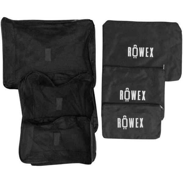 ROWEX ORGANIZERS Sada organizérů do kufru, černá, velikost