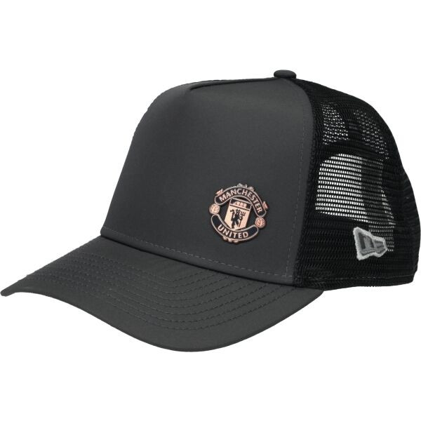New Era BRONZE EF TRUCKER MANUTD Kšiltovka, tmavě šedá, velikost