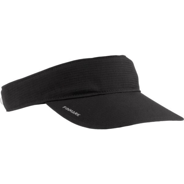Finmark SUMMER CAP Kšilt letní, černá, velikost