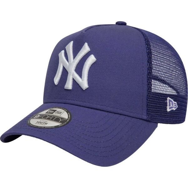 New Era NEW YORK YANKEES CHILD LEAGUE ESSENTIAL 9FORTY TRUCKER Dětská kšiltovka, tmavě modrá, velikost