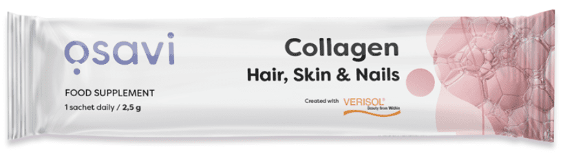 Osavi Collagen Peptides, Hair, Skin & Nails, kolagen prášek (zdravé vlasy, pleť a nehty), 2,5 g