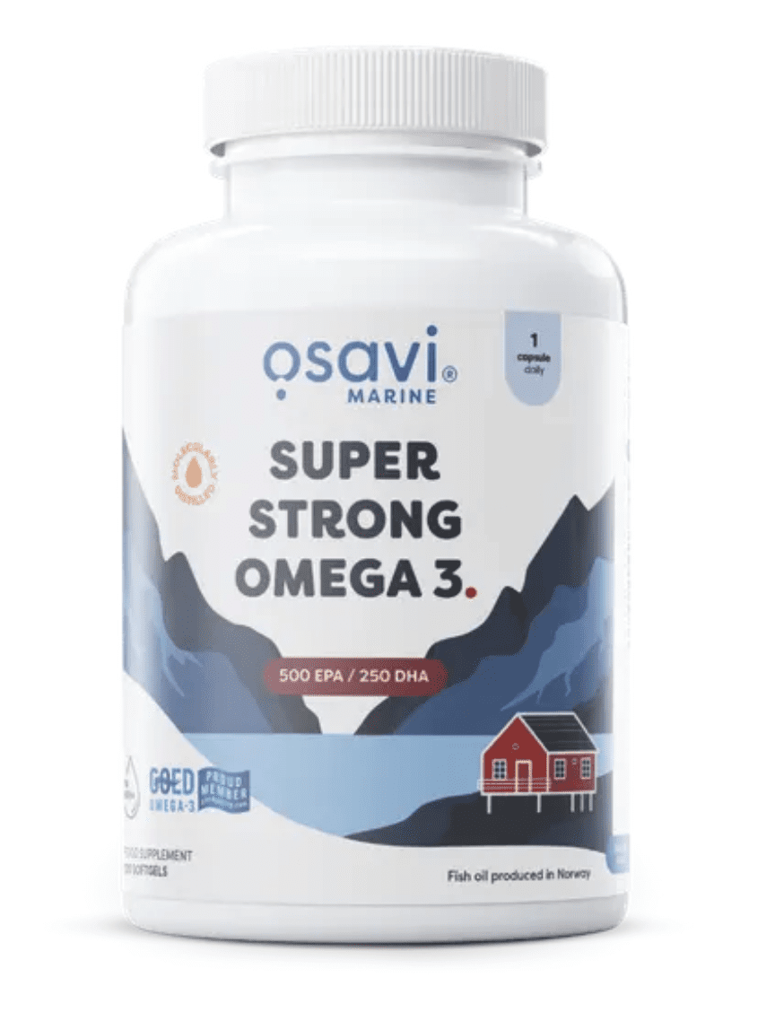 Osavi Super Strong Omega 3, 500 EPA / 250 DHA, 120 softgelových kapslí