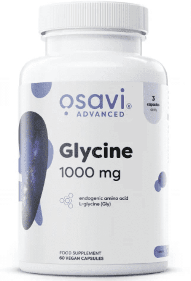 Osavi Glycine, glycin, 1000 mg, 60 rostlinných kapslí